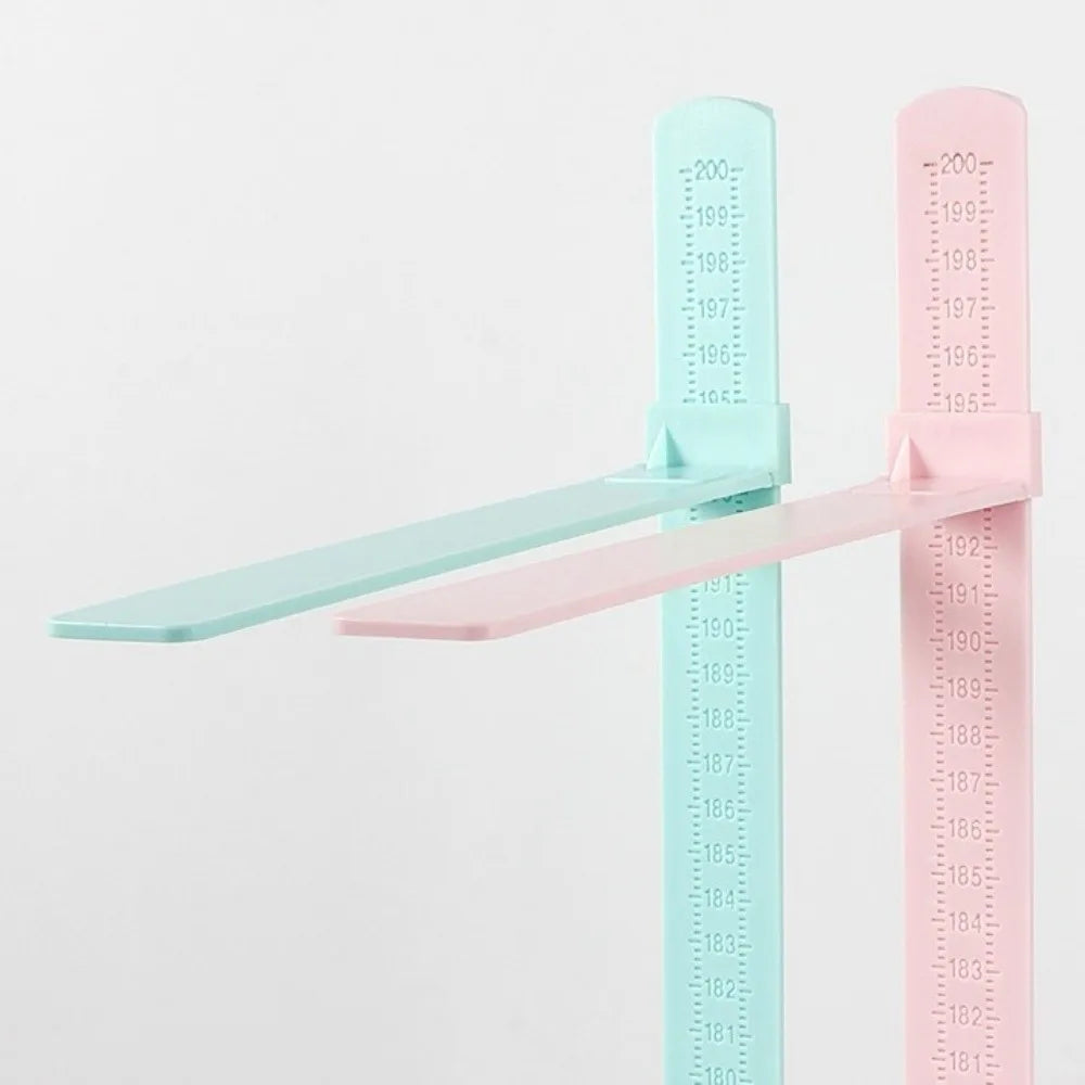 0-2M Height Ruler Sliding Measuring Wall Sticker Baby Growth Chart High Precision Foldable Height Measurement Guage Meter
