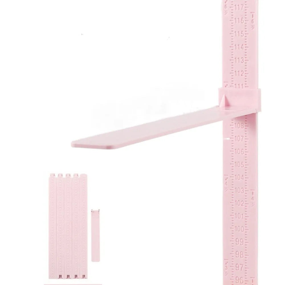 0-2M Height Ruler Sliding Measuring Wall Sticker Baby Growth Chart High Precision Foldable Height Measurement Guage Meter